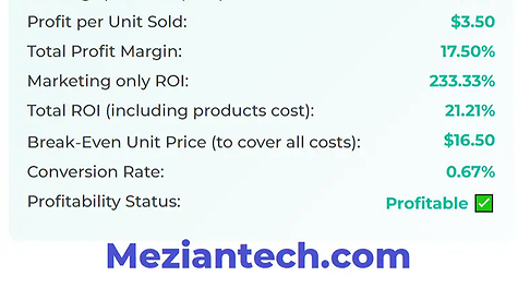 Ecommerce Profit Calculator Ecommerce Profit Calculator